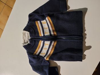 Veste zippée polaire 9mois