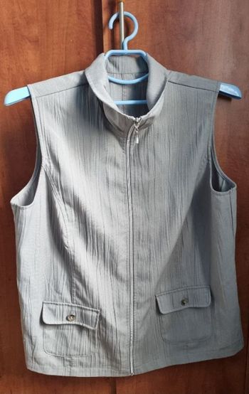 Veste zippés sans manches 50-52