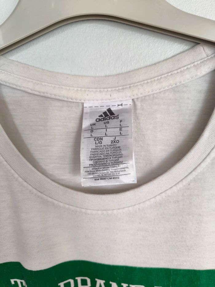 Tee shirt adidas taille L - photo numéro 2