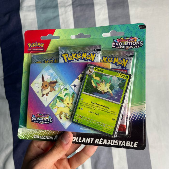 Tri pack évolution prismatique Phyllali scellé Pokémon