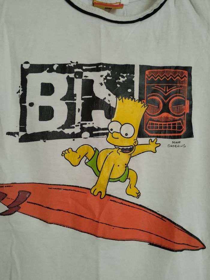 T-shirt The Simpsons Matt Groening taille 12 ans - photo numéro 2