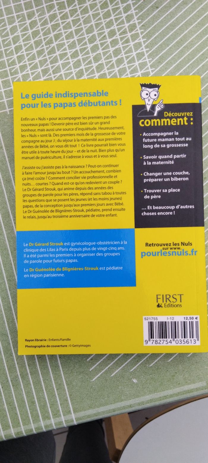 Livre : Devenir papa pour les nuls - photo numéro 2