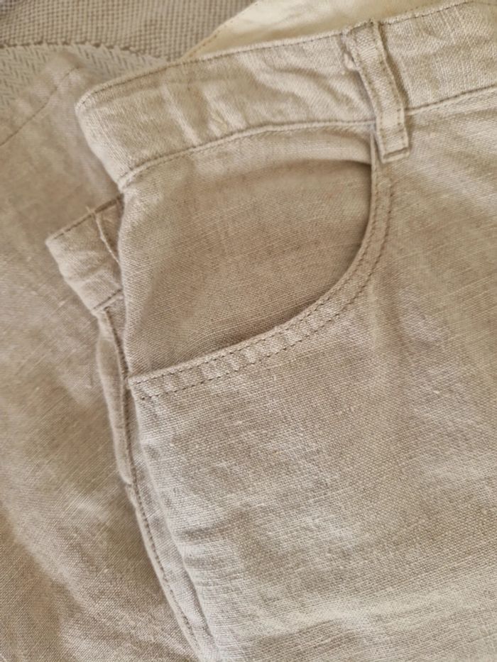 Pantalon en lin 💛 - photo numéro 18