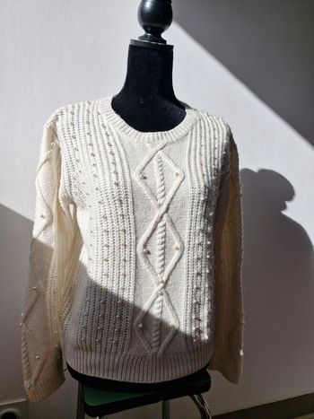 Pull avec perle
