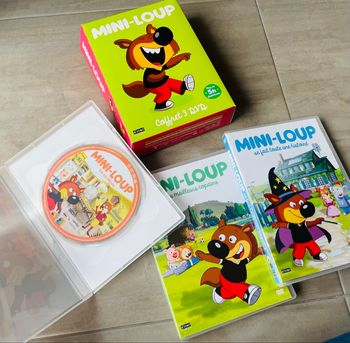 Coffret DVD, dessins animés enfant, Mini loup