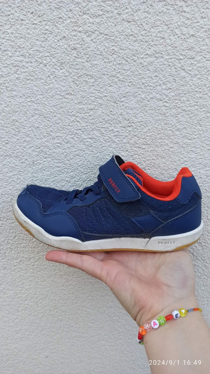 T32 basket de badminton Bs 160 jr navy perfly - photo numéro 4