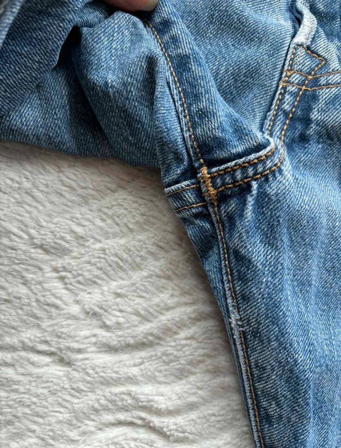 Jean Levi’s 501 bleu homme coupe relaxed droite ample taille W38 48 XL - photo numéro 6