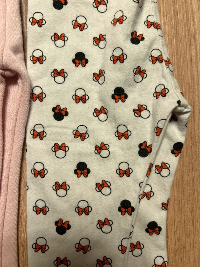 2 pantalons fille 6m - photo numéro 4