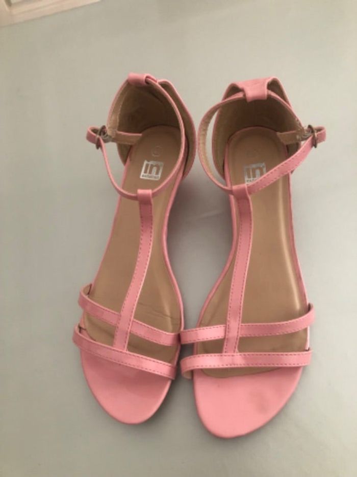 Sandales rose