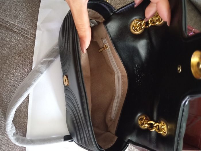 SAC GUCCI NEUF NOIR AVEC BOÎTE - photo numéro 6