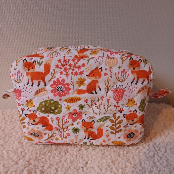 Trousse toilette enfants thème renard 🦊 - photo numéro 5
