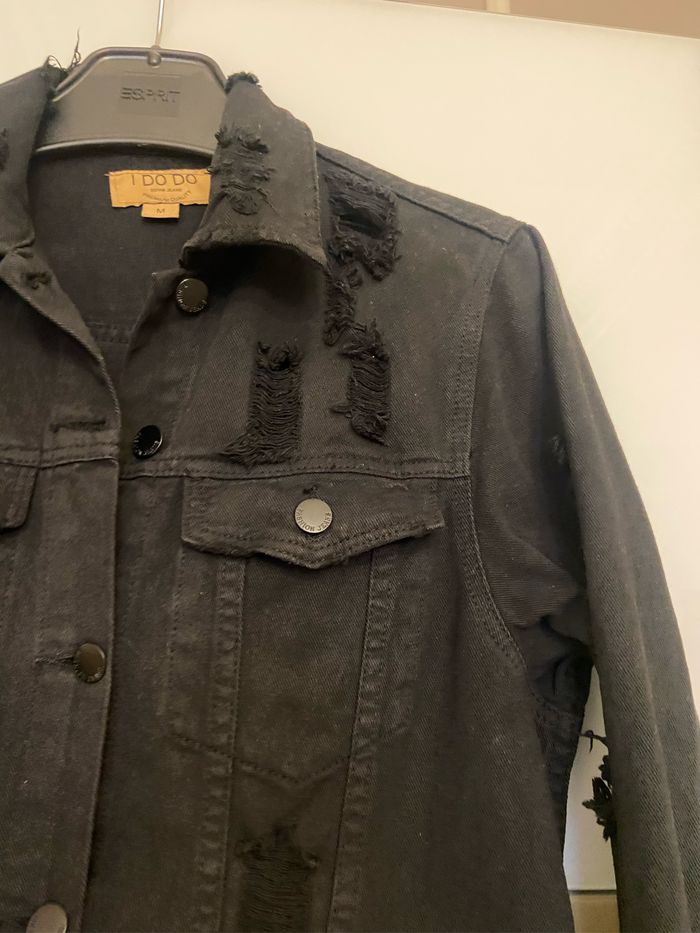 Veste en jean femme M - photo numéro 4