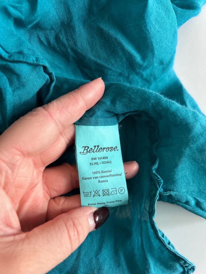Chemise Bellerose bleu turquoise – Taille 3 (S) | Ultra légère | Couleur vibrante - photo numéro 8