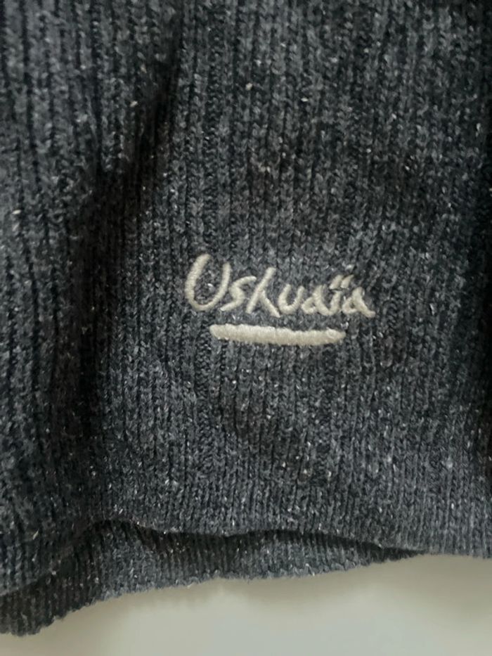 Pull vintage à col roulé en laine, taille L - photo numéro 2