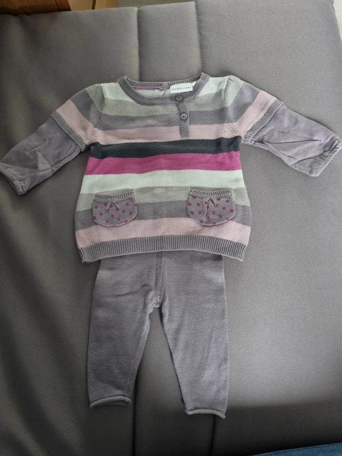 Robe legging Vert Baudet 1 mois