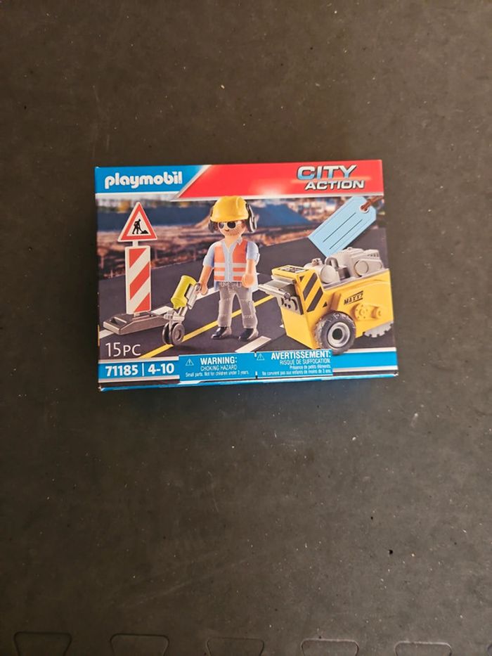 Playmobil travaux 71185