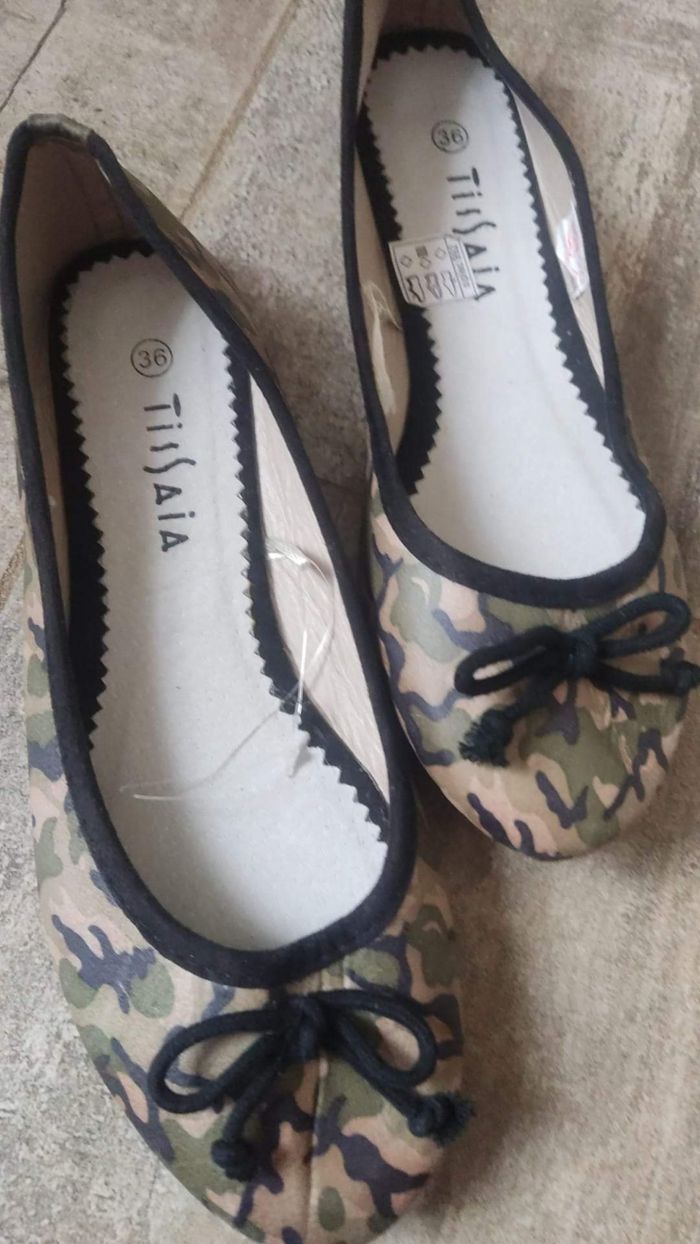 Ballerines militaire