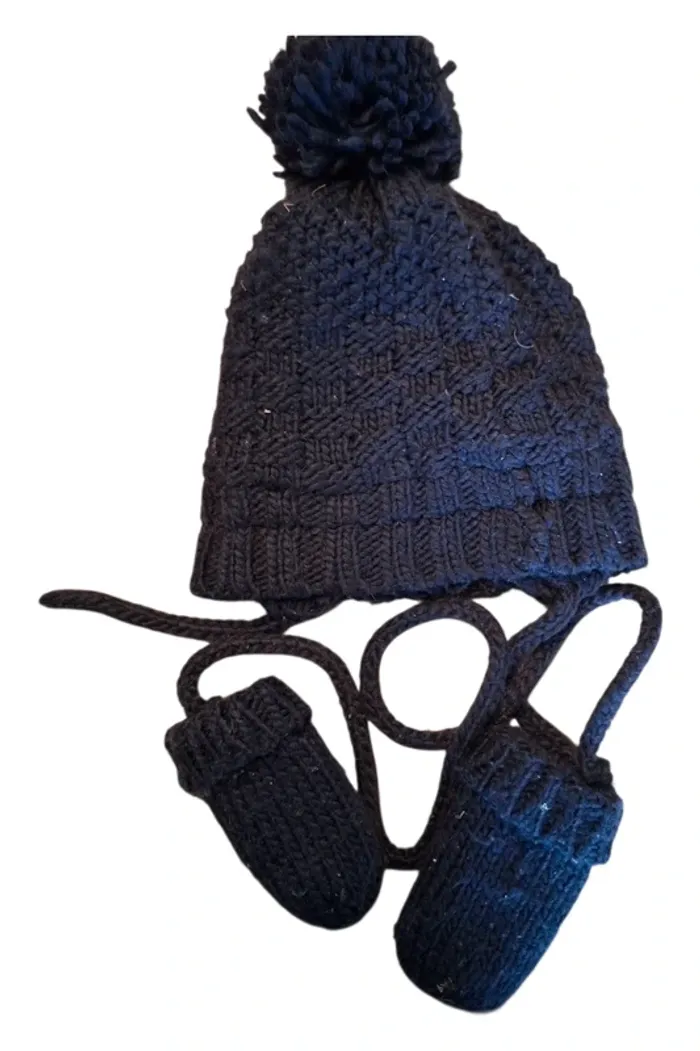 Ensemble bonnet et gants