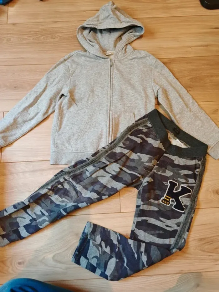 Ensemble jogging gilet