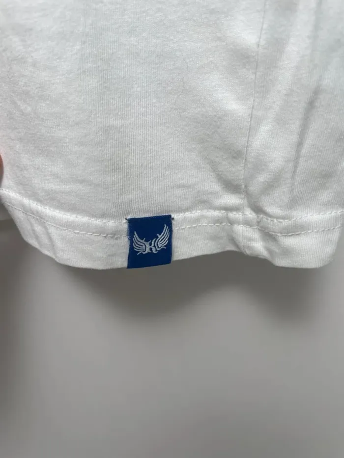 T-shirt white Paris Kaporal Mens Size Large - photo numéro 4