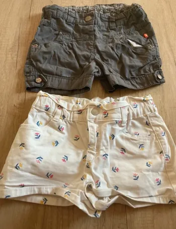 Short fille 4 ans