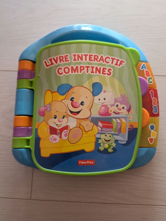 Livre interactif comptines
