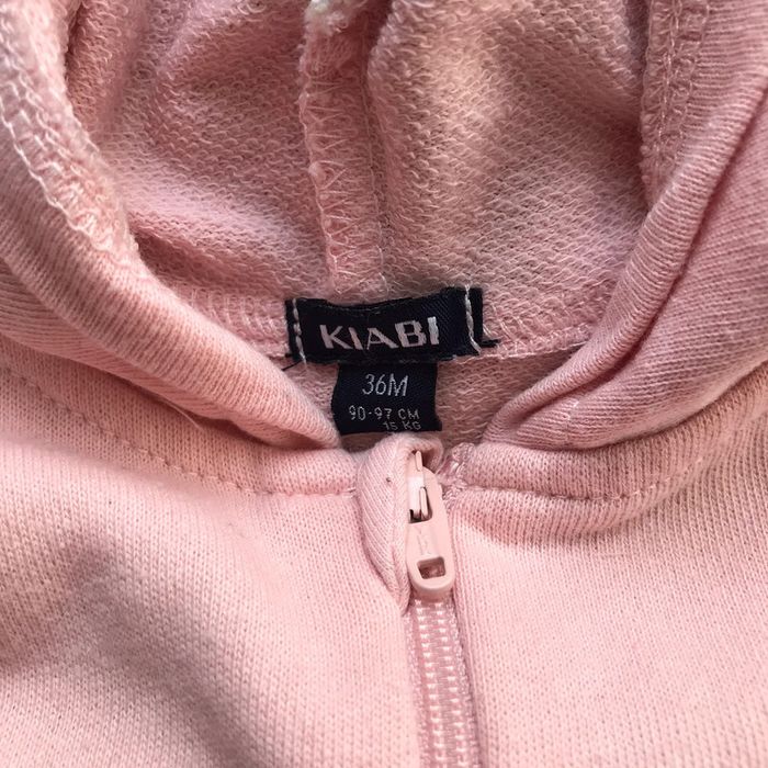 Grenouillère licorne rose et blanche Kiabi 36 mois - photo numéro 5