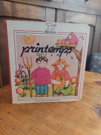 Livre bébé livre Printemps