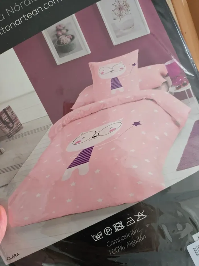 Parure de lit neuve fille - photo numéro 3