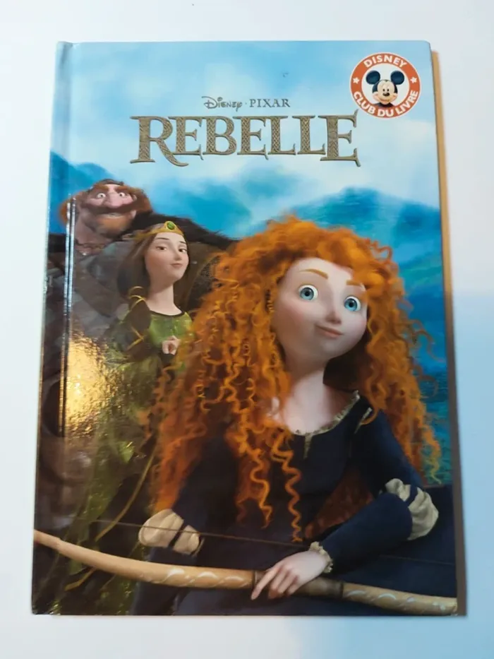 Livre enfant Disney Rebelle