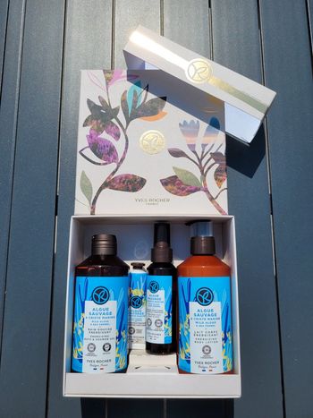 Coffret cadeau Yves Rocher senteur algue sauvage