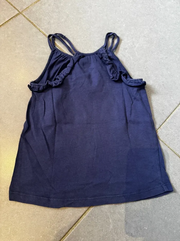 Débardeur - TAO - Bleu marine & violet  - 6 ans - photo numéro 3