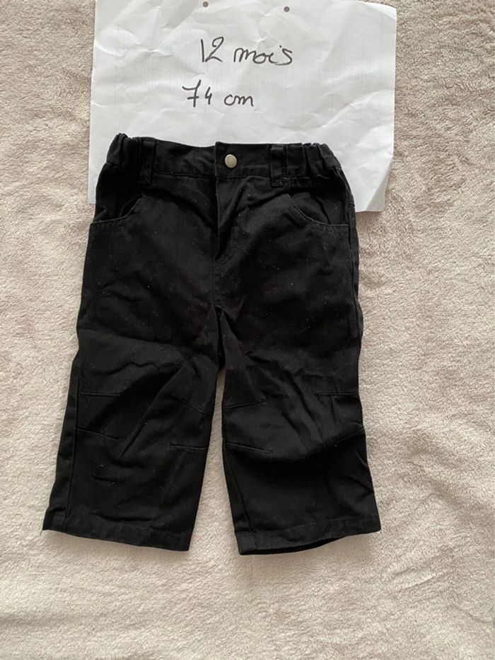 Lot de 3 pantalons - Kimbaloo, Liberto, In extenso - 12 mois - TBE - photo numéro 2
