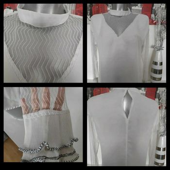 Chemisier dentelle taille M