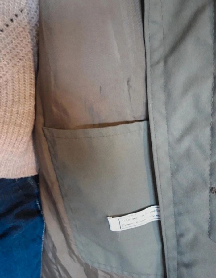Superbe gabardine 48 50 kaki - photo numéro 12