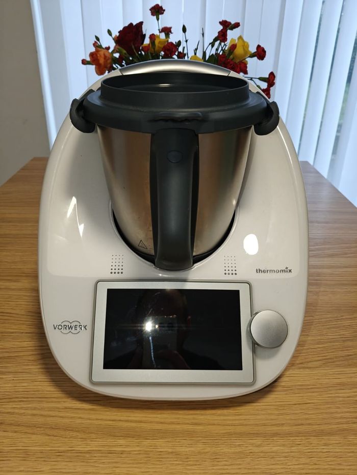 Vorwerk Thermomix TM6 blanc étincelant occasion grade A - lot avec accessoires - photo numéro 5
