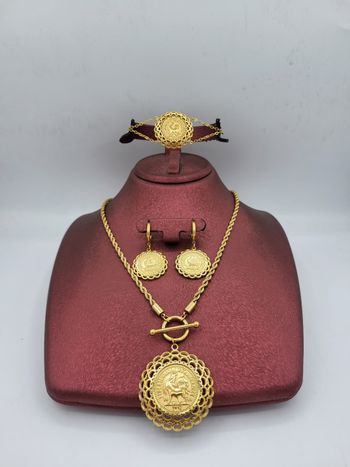 Parure en acier inoxydable 