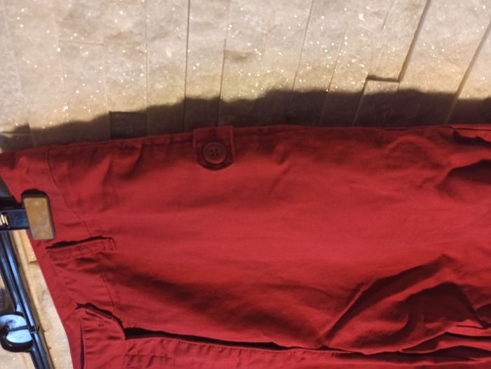 Pantalon Femme Rouge MDN Miss Dynam Taille 42 - photo numéro 3