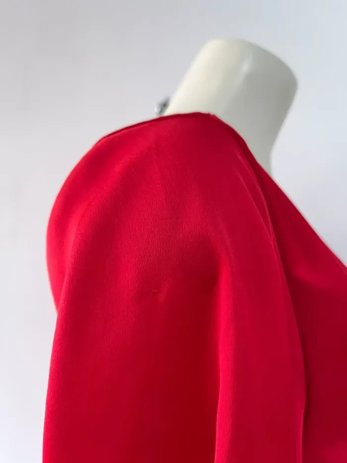 Blouse rouge - photo numéro 7