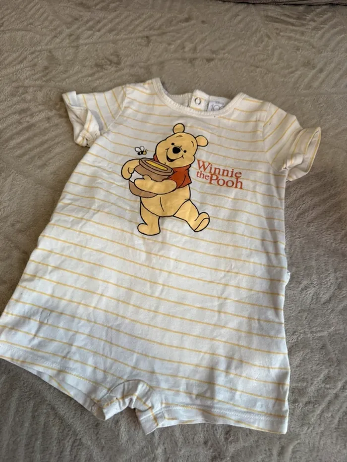 Combishort bébé Winnie l’Ourson – Disney