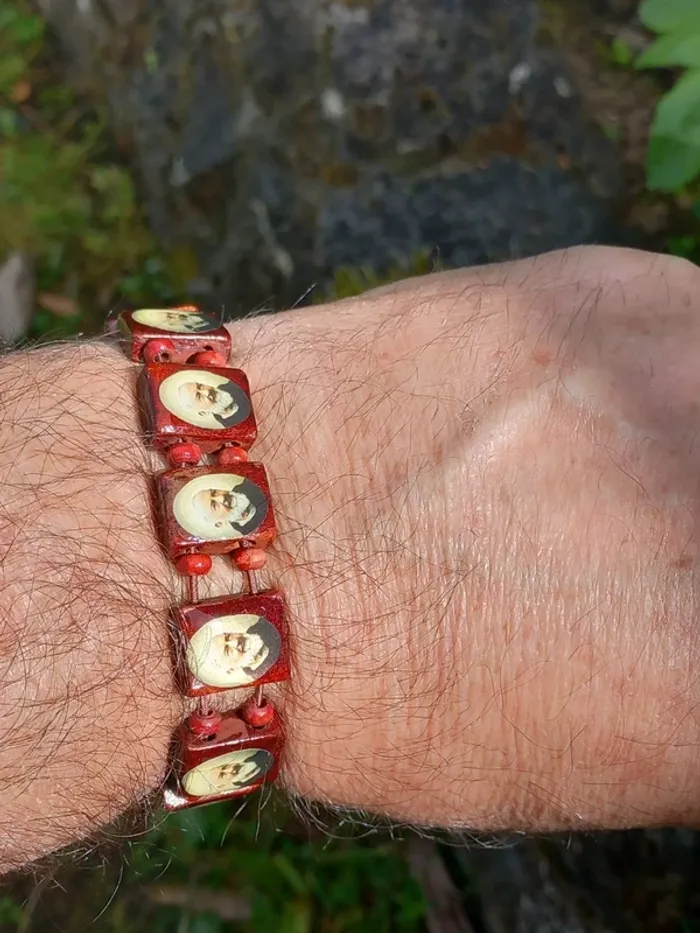 Bracelet religieux padre pio - photo numéro 9