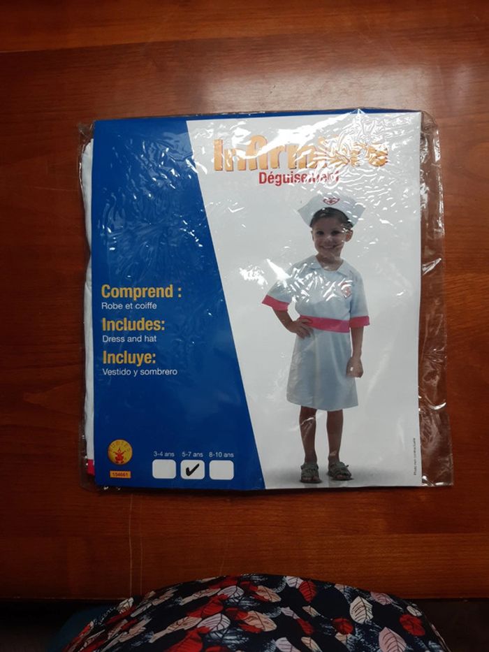 Déguisement fille 5/7 ans infirmière