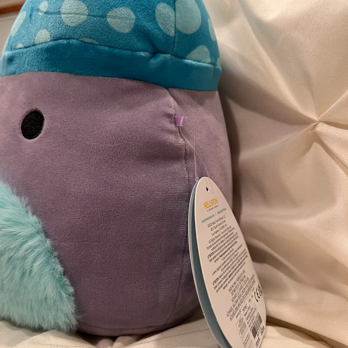 Squishmallow officiel Kellytoy 8" Pyle le champignon peluche collection NWT - photo numéro 3
