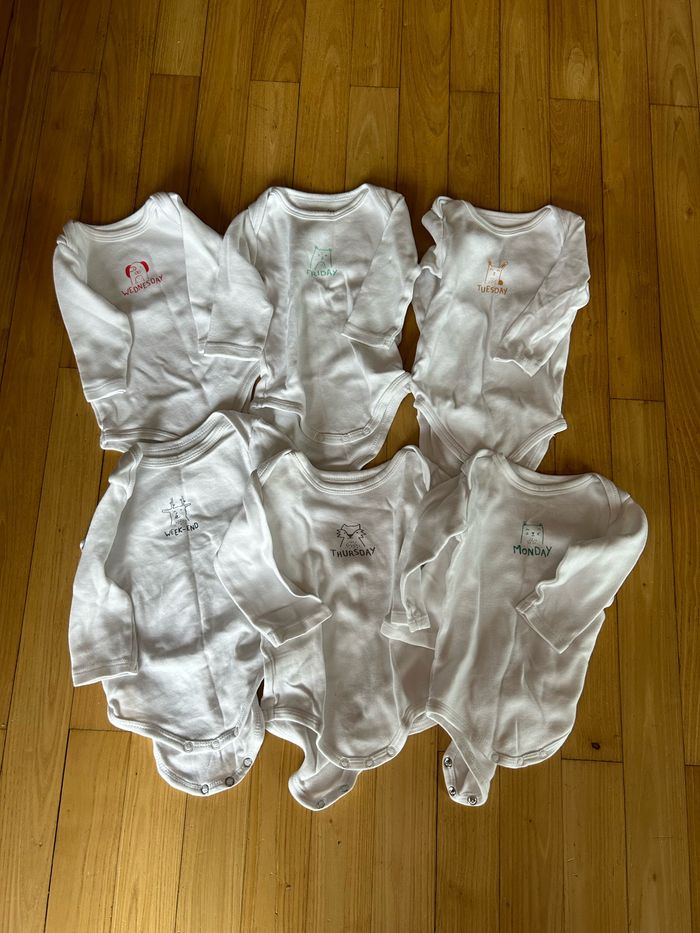 Lot de 10 bodies - photo numéro 2