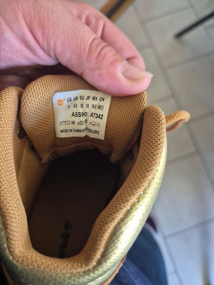 Timberland pointure 26 - photo numéro 4