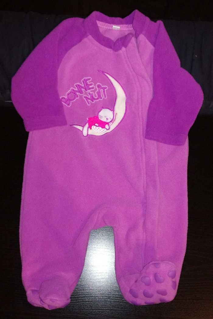 lot de 4 pyjamas 3 mois fille et 1 surpyjama - photo numéro 6