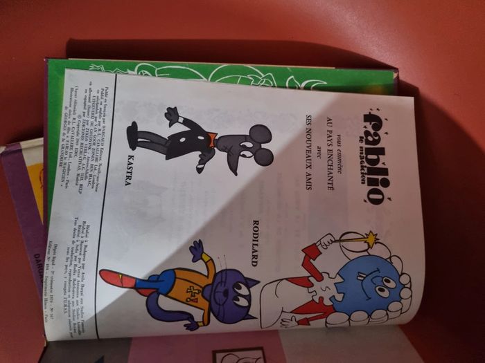 lot de deux bd dargaud Fablio le magicien tome 3 et 6 - photo numéro 17