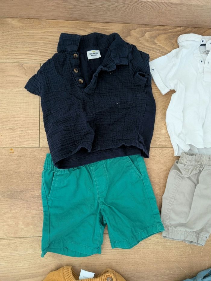 Lot de vêtements bébé garçon été 6 mois - photo numéro 2