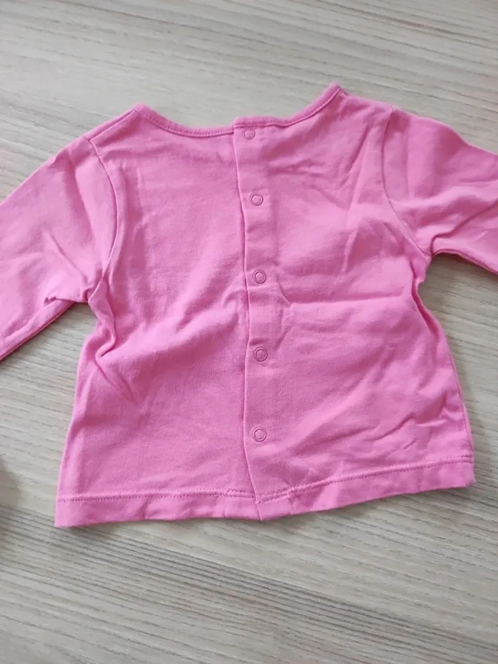 Lot 5 t-shirts manches longues 3 mois - photo numéro 12