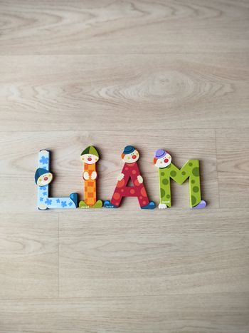 Lettres en bois janod
